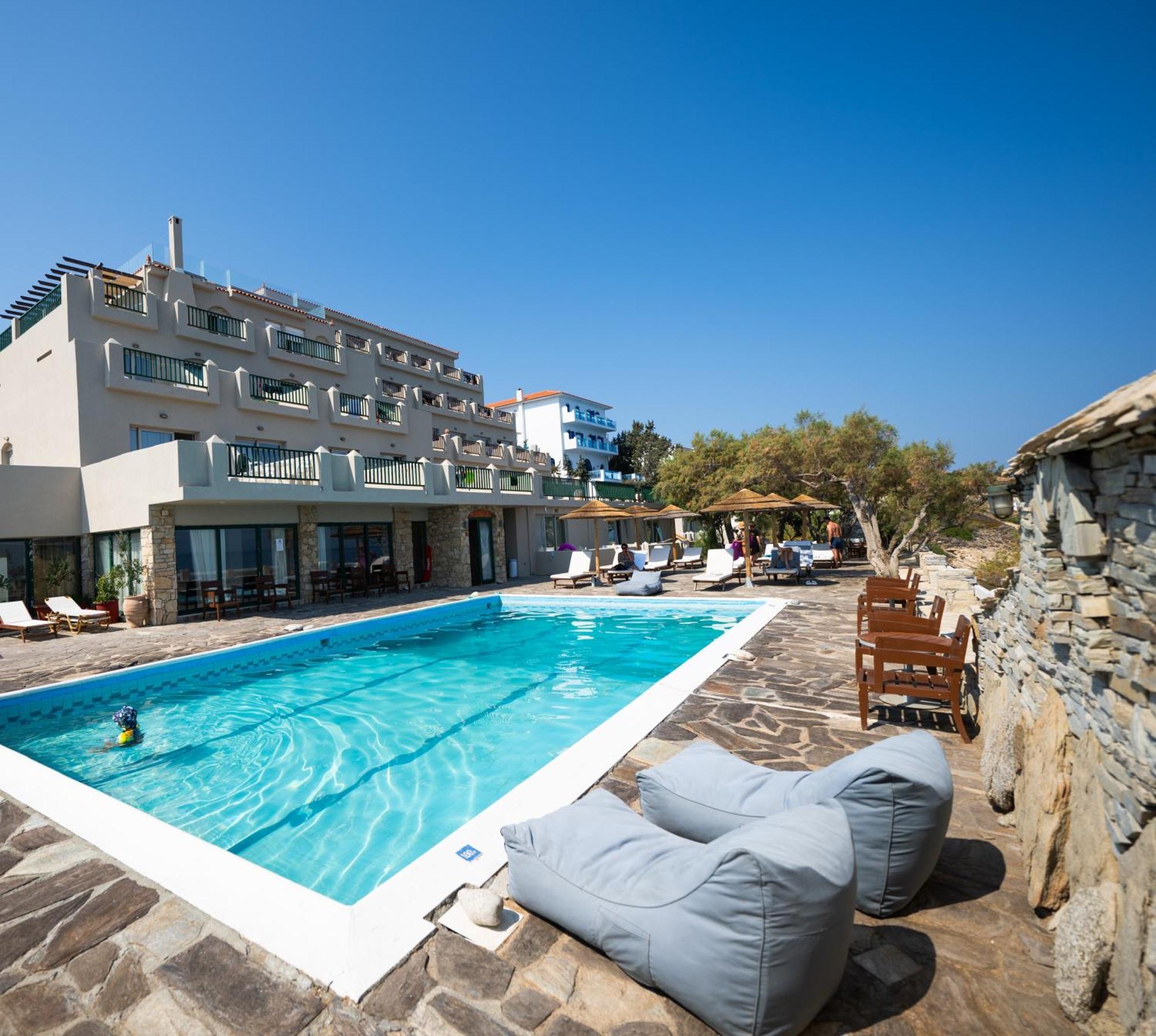 Cavos Bay Hotel & Studios Armenistis  Buitenkant foto